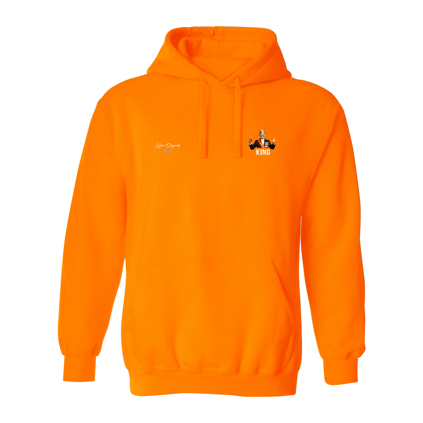 CLEAN - Koningsdag Hoodies Oranje!