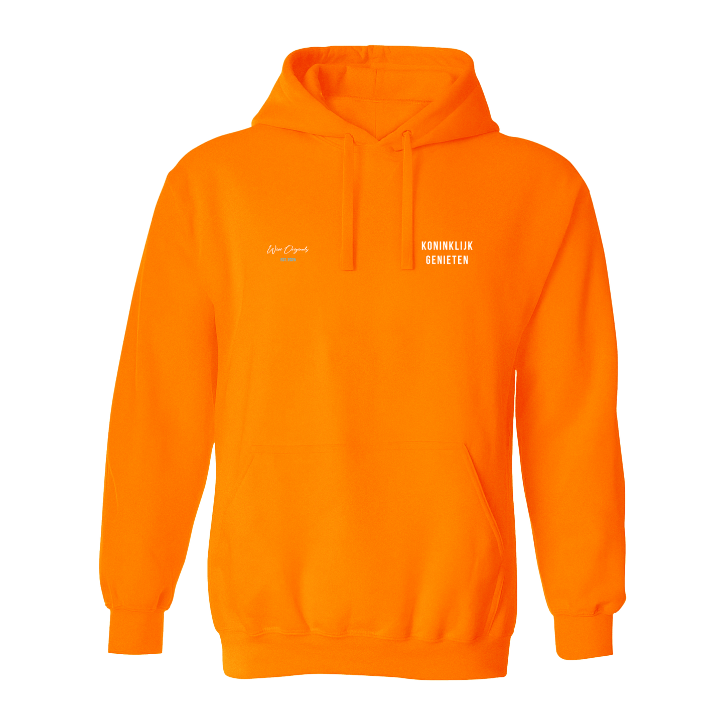 CLEAN - Koningsdag Hoodies Oranje!