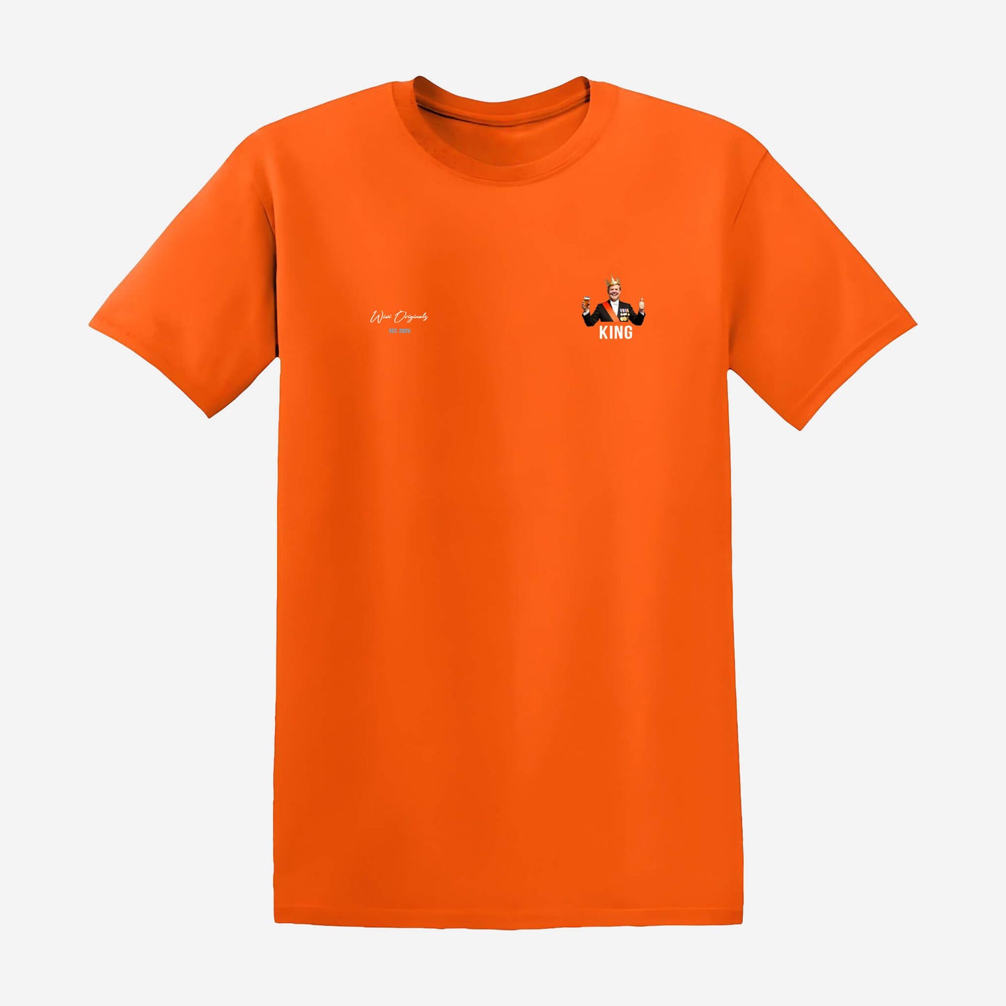 BASICS - Koningsdag T-Shirts Oranje!