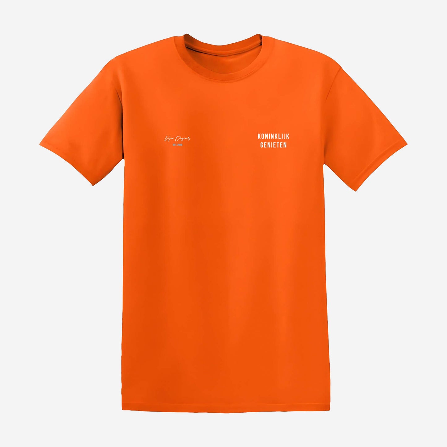 BASICS - Koningsdag T-Shirts Oranje!