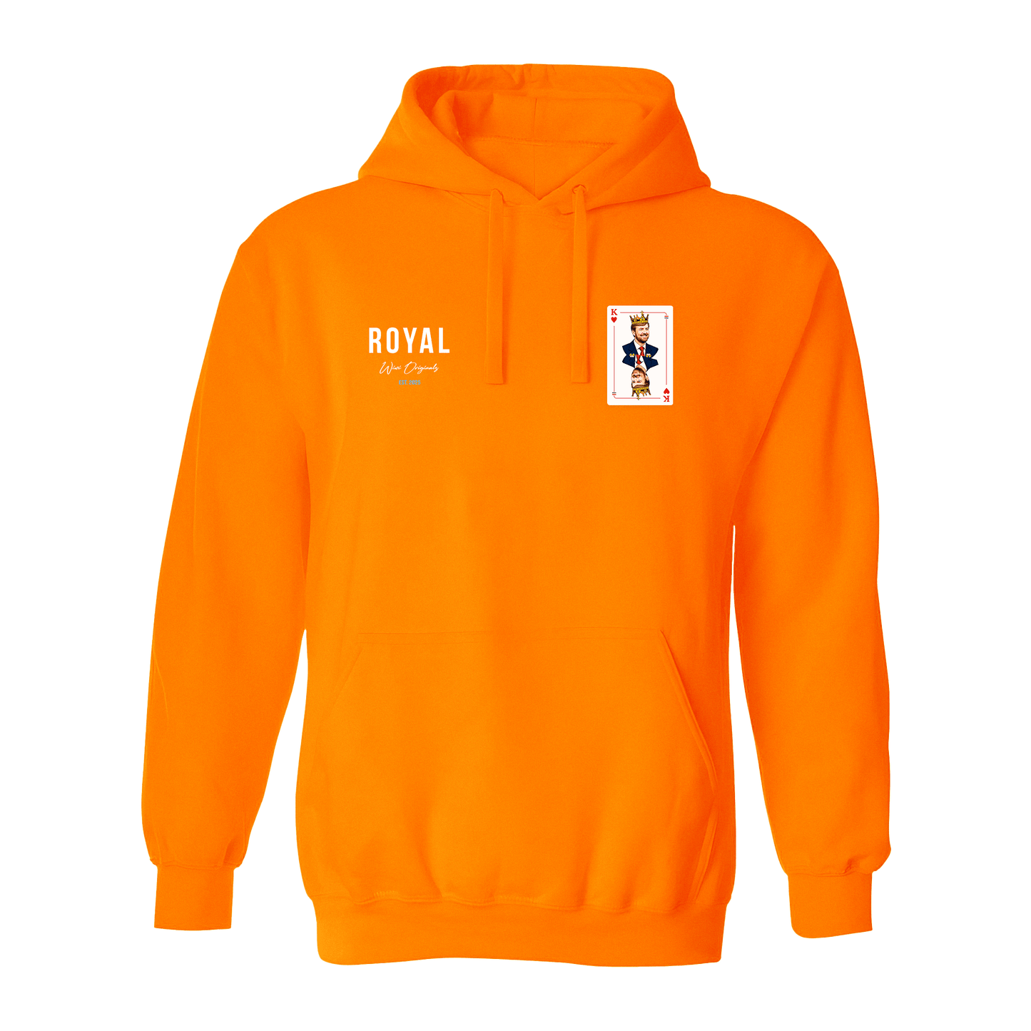 CLEAN - Koningsdag Hoodies Oranje!