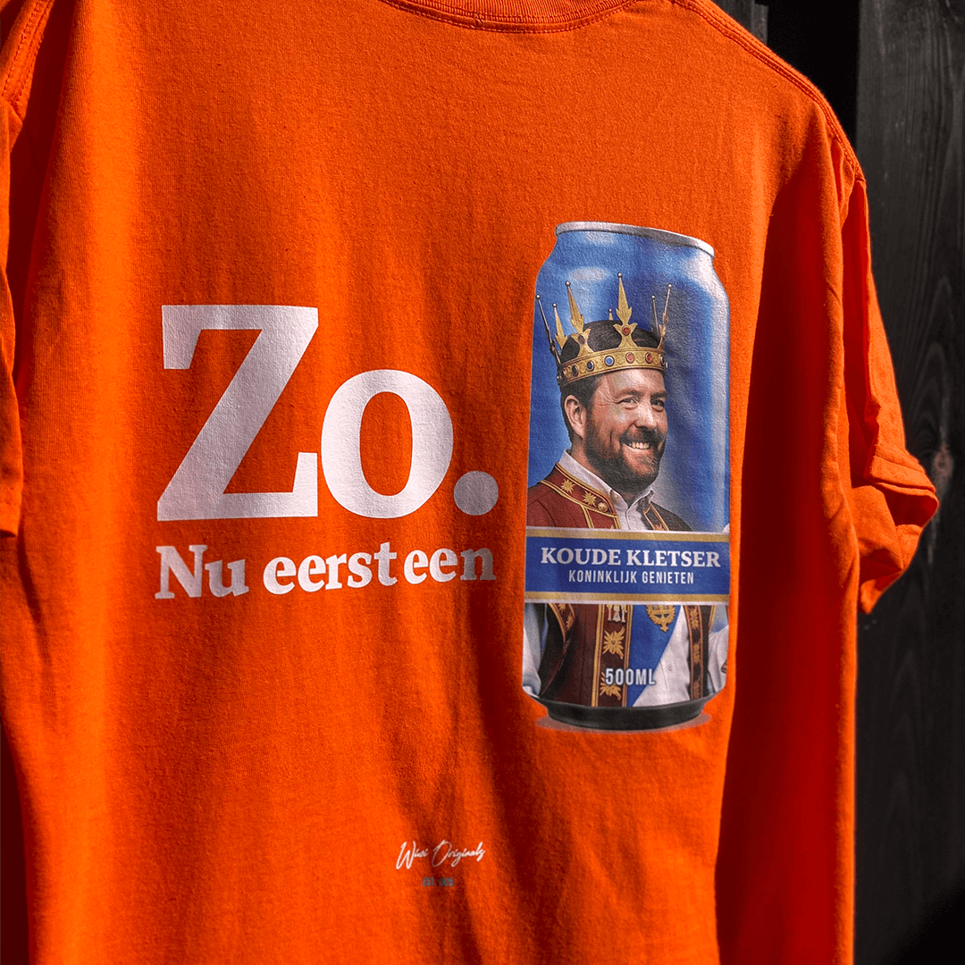 KOUDE KLETSER - Koningsdag T-Shirt!
