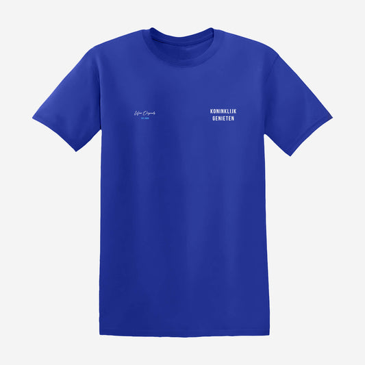 BASICS - Koningsdag T-Shirts Blauw!